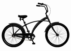 26" shimano nexus 3 speed beach cruiser bicycle